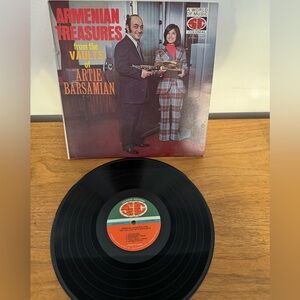 vintage vinyl record “Armenian Treasures from the Vaults of Artie Barsamian"